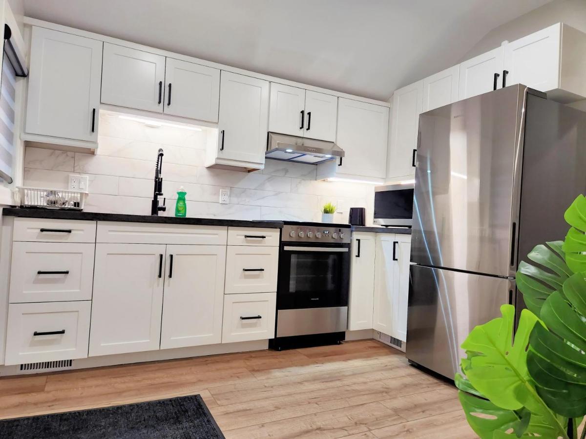 The Cozy Cove Modern King-Bedroom Full Apartment Saint Catharines Bagian luar foto